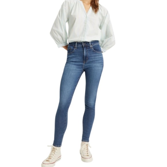 NWT Levi Strauss High-Rise Skinny Jeans - Picture 1 of 7